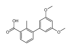 3-(3,5-dimethoxyphenyl)-2-methylbenzoic acid Structure