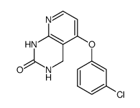 5-(3-Chloro-phenoxy)-3,4-dihydro-1H-pyrido[2,3-d]pyrimidin-2-one Structure