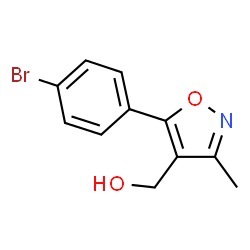 [5-(4-Bromo-phenyl)-3-Methyl-isoxazol-4-yl]-Methanol picture