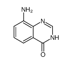 4(1H)-Quinazolinone, 8-amino- (9CI) structure