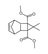 dimethyl 4,4-dimethyltetracyclo[5.2.1.02,6.03,5]dec-8-ene-3,5-dicarboxylate Structure