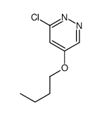 5-Butoxy-3-chloropyridazine Structure