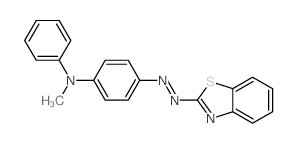 4-benzothiazol-2-yldiazenyl-N-methyl-N-phenyl-aniline picture