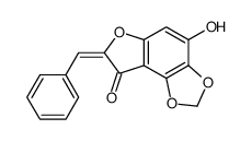 4,5-methylenedioxy-6-hydroxyaurone Structure