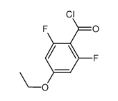 2,6-difluoro-4-ethoxybenzoyl chloride Structure