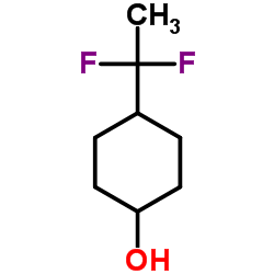 4-(1,1-Difluoroethyl)cyclohexanol Structure