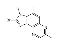 2-bromo-3,4,7-trimethylimidazo[4,5-f]quinoxaline Structure