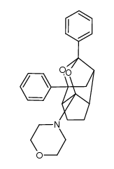 4-((2R,4S,4aR,7S,7aR,8R)-2,4-diphenylhexahydro-2,7,4-(epiethane[1,1,2]triyl)cyclopenta[d][1,3]dioxin-7a-yl)morpholine Structure