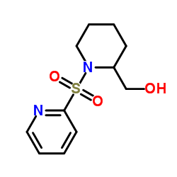 [1-(2-Pyridinylsulfonyl)-2-piperidinyl]methanol Structure