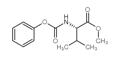 n-(phenoxycarbonyl)-l-valine methyl ester Structure