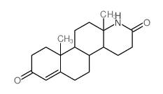 10a,12a-dimethyl-1,3,4,4a,4b,5,6,9,10,10b,11,12-dodecahydronaphtho[2,1-f]quinoline-2,8-dione结构式