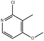 2-chloro-4-methoxy-3-methylpyridine Structure