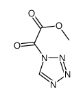 1H-Tetrazole-1-aceticacid,alpha-oxo-,methylester(9CI)结构式