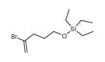 2-bromo-5-(triethylsilyloxy)pentene结构式