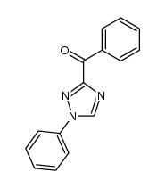 phenyl-(1-phenyl-1H-[1,2,4]triazol-3-yl)-methanone Structure