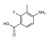 Benzoic acid, 4-amino-2-fluoro-3-Methyl- picture
