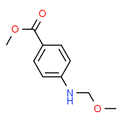 Benzoic acid, 4-[(methoxymethyl)amino]-, methyl ester (9CI)结构式