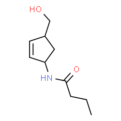 Butanamide,N-[4-(hydroxymethyl)-2-cyclopenten-1-yl]- picture