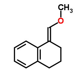 1-Methoxymethylene-1,2,3,4-tetrahydro-naphthalene结构式