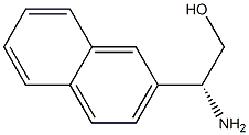 (R)-2-氨基-2-(萘-2-基)乙醇结构式