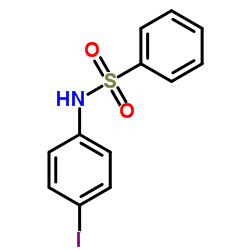 N-(4-Iodophenyl)benzenesulfonamide Structure