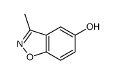 1,2-Benzisoxazol-5-ol, 3-methyl- (9CI) structure