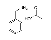 benzylazanium,acetate structure