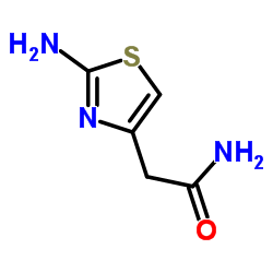 2-(2-Amino-1,3-thiazol-4-yl)acetamide structure