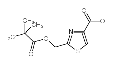 2-(2,2-二甲基丙酰氧基甲基)噻唑-4-甲酸图片