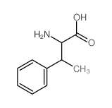 Phenylalanine, beta-methyl- structure