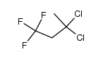 3,3-dichloro-1,1,1-trifluoro-butane Structure