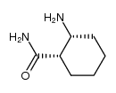 cis-2-aminocyclohexane-1-carboxamide Structure