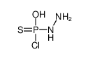 [chloro(hydroxy)phosphinothioyl]hydrazine结构式