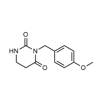 3-(4-甲氧基苄基)-二氢嘧啶-2,4(1H,3H)-二酮结构式