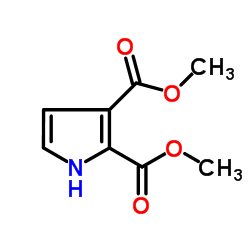 Dimethyl 1H-pyrrole-2,3-dicarboxylate Structure