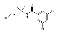 3,5-Dichloro-N-(3-hydroxy-1,1-dimethyl-propyl)-benzamide结构式