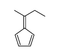 1-(1-Methylpropylidene)-2,4-cyclopentadiene Structure