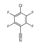 4-chloro-2,3,5,6-tetrafluorobenzonitrile结构式