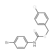 Carbamodithioic acid,(4-bromophenyl)-, (4-chlorophenyl)methyl ester (9CI) picture