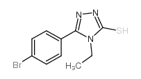 5-(4-溴苯基)-4-乙基-4H-1,2,4-噻唑-3-硫醇图片