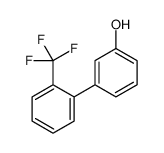 3-[2-(trifluoromethyl)phenyl]phenol结构式