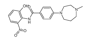 N-(2-hydroxy-6-nitrophenyl)-4-(4-methyl-1,4-diazepan-1-yl)benzamide Structure