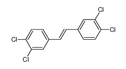 trans-3,3',4,4'-Tetrachlorostilbene结构式