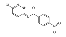 N-(6-chloropyridazin-3-yl)-4-nitrobenzamide Structure