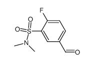 4-fluoro-3-dimethylaminosulfonylbenzaldehyde picture