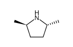 (2S)-2β,5α-Dimethylpyrrolidine结构式
