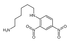 N'-(2,4-dinitrophenyl)hexane-1,6-diamine结构式