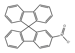 2-硝基-9,9'-联二螺旋芴结构式