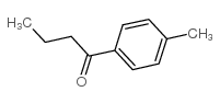 p-Methylbutyrophenone Structure