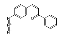 3-(4-azidophenyl)-1-phenylprop-2-en-1-one结构式